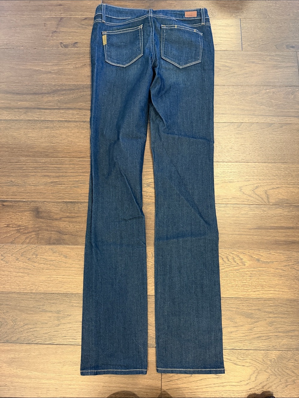PAIGE Dark Blue Skyline Straight Jeans Size 27 - C78-014 - Picture 5 of 6
